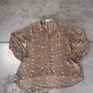 Fun dino print shirt